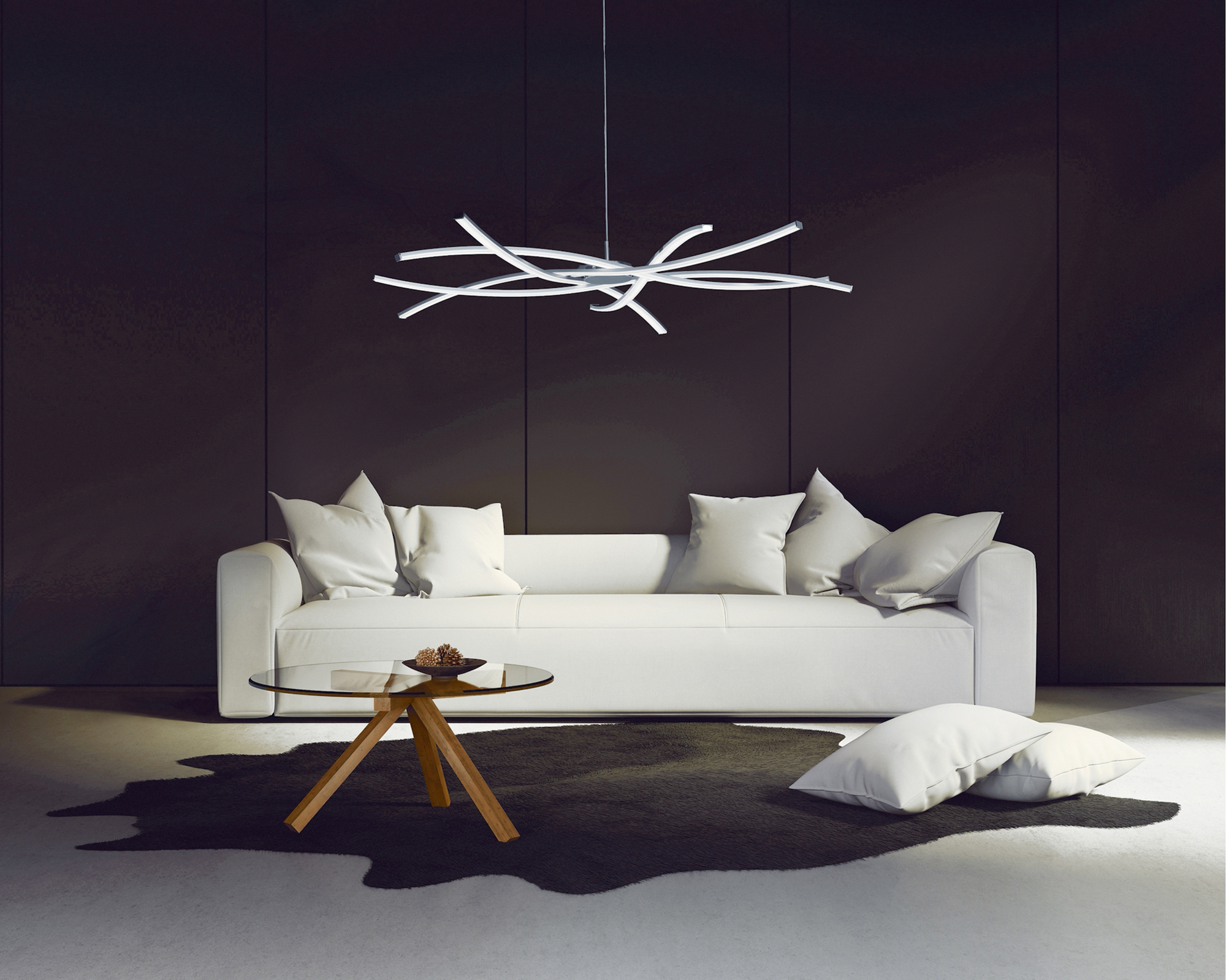 Aire Ceiling Lights Mantra Semi Flush Fittings